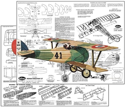 Guillows model airplane - guillows, plans