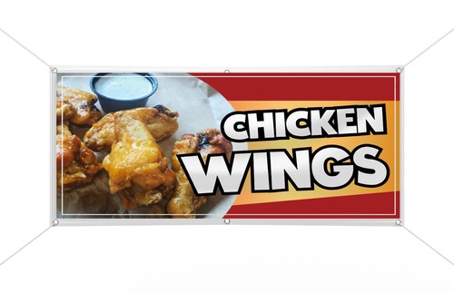 Chicken wings banner - chicken,