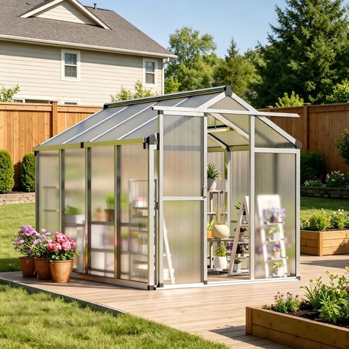6x8 walk in polycarbonate - walk-in,