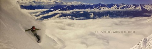 Snowboarding poster life is - poster, "life