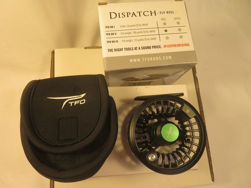 Tfo fly reel dispatch model - tfo, reel,