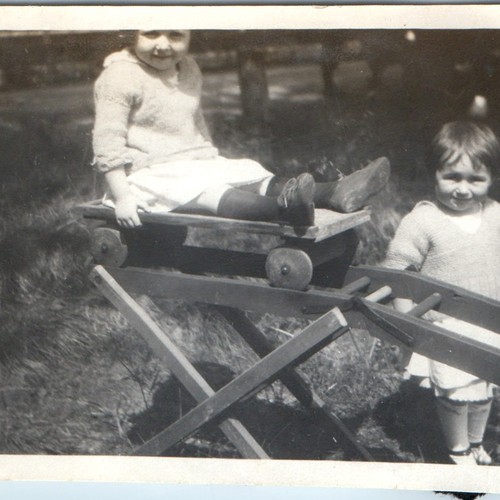 C1930s adorable girls - girls, playing
