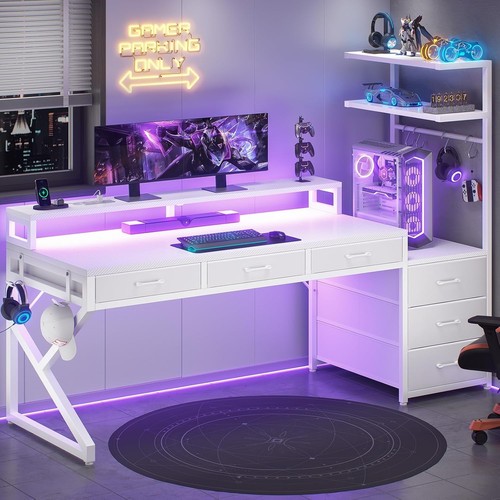 Gaming desk with - 55",