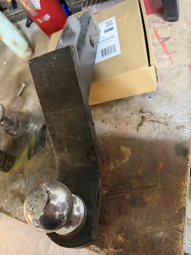 Receiver hitch ball mount - hitch,