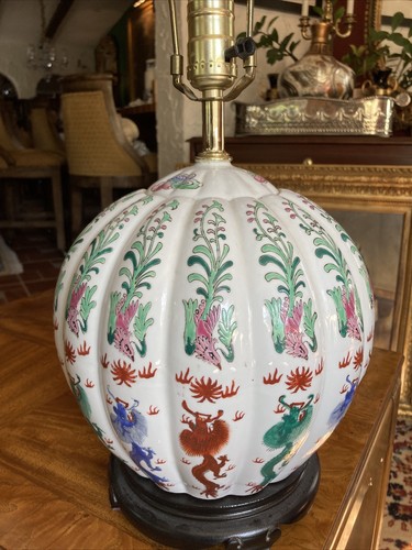 Vintage chinese asian - chinese, lamp