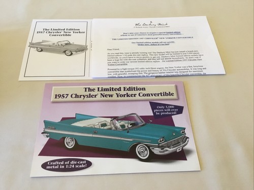 Danbury mint 1957 - danbury, chrysler