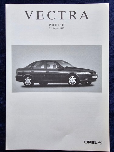 Opel vectra price list - price,