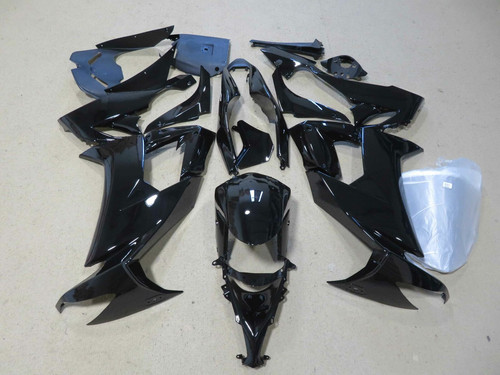 Glossy black fairing - glossy, kit