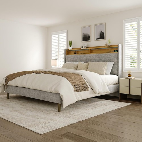 King bed frame with - king,