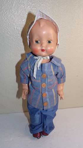 Vintage roddy boy doll plastic - boy,