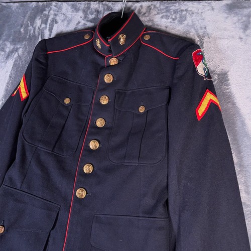 Vintage usmc dress blues - usmc,