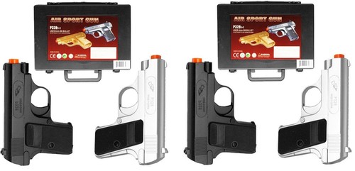 Sets pistols w hard - 4,