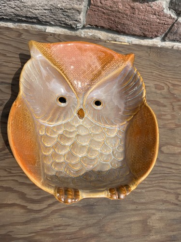 Modern glazed ceramic - ceramic, owl