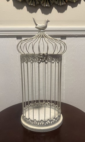 Beautiful ivory bird cage - ivory,