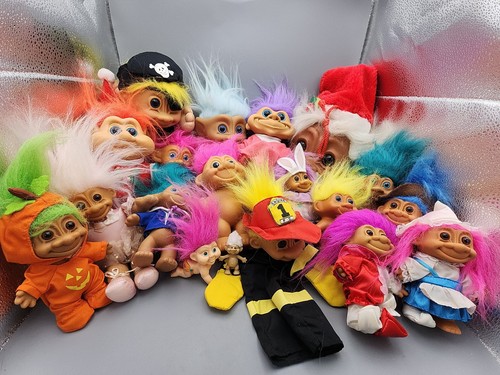 Vintage 1990s troll dolls - troll, lot