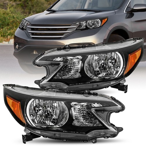 Black headlights assembly - headlights,