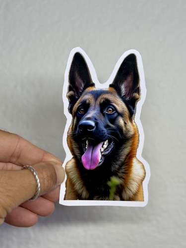 German shepherd sticker decal - sticker,