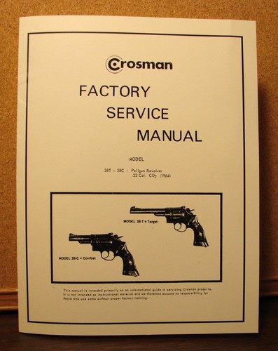 Crosman 38t 38c service - &,