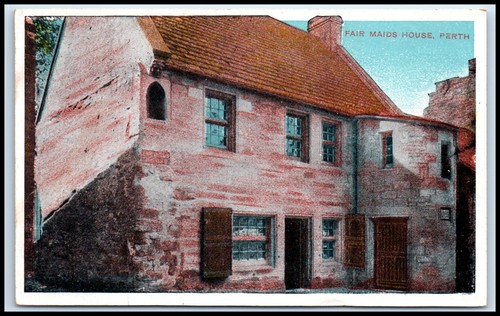 Postcard fair maids house - maids,