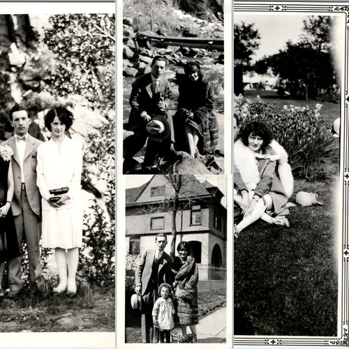 Lot 1920s snapshot - lot, 6"