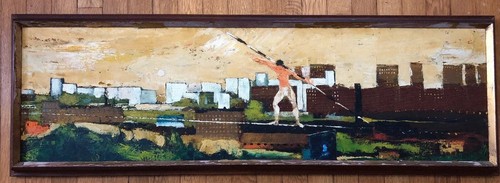 Mid century modern painting - mid,