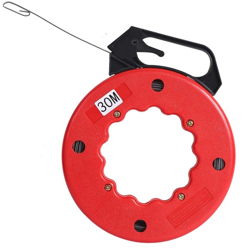 100 steel fish tape red - 100,