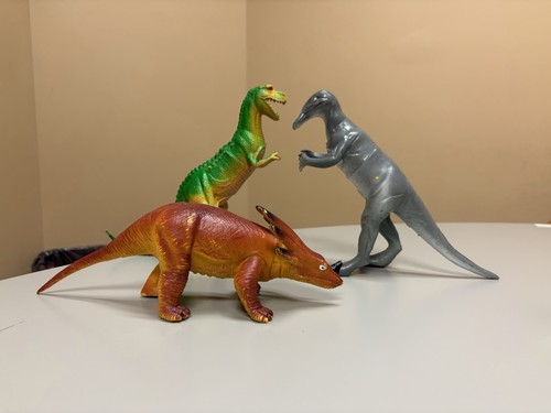 Vintage imperial toy dinosaur - vintage,