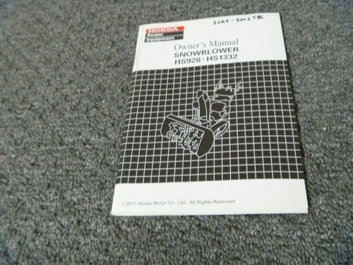Honda hs928 hs1332 - hs928,