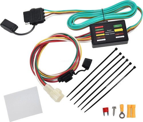 Pin trailer hitch - 4-pin, wiring
