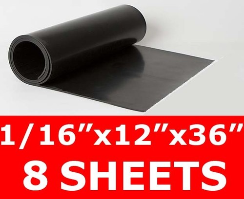 Sheets thick neoprene - 1/16",