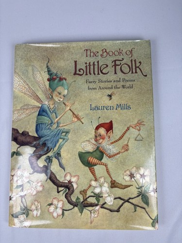 Vtg book little folk faery - of,