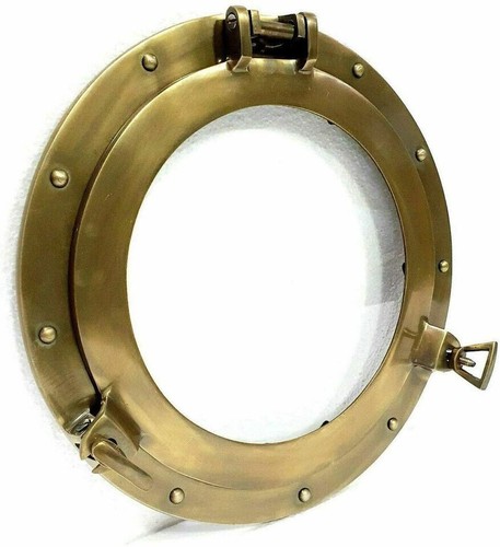 Maritime antique porthole - 12",