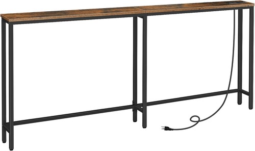 Hoobro skinny console table - skinny,