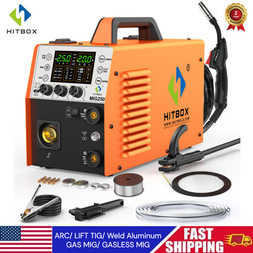Hitbox 6in1 aluminium mig - aluminium,