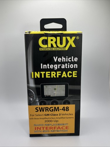 Crux radio replacement - radio,