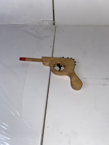 Rubber band gun - rubber, of