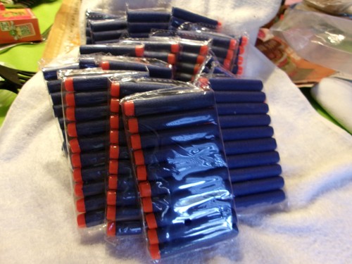Nerf gun accessories lot - gun,