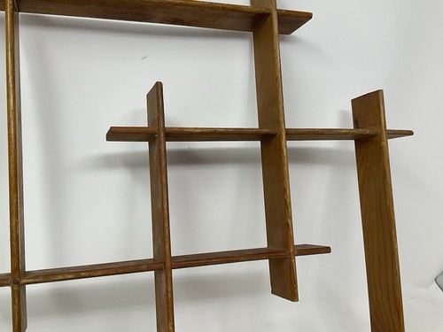Mcm floating shelf geometric - shelf,