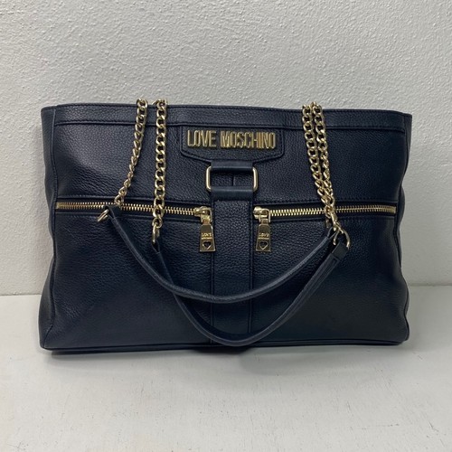 Love moschino leather shoulder - leather,