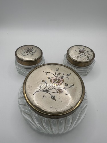 Vintage glass vanity - glass,