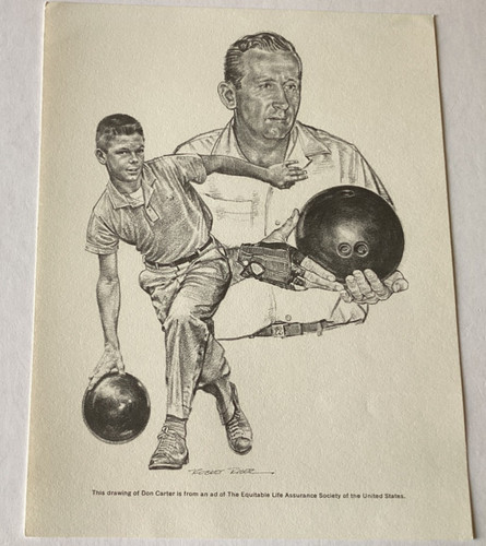 Vintage don carter bowling - carter,