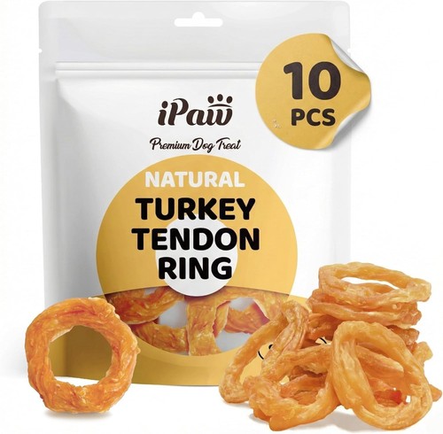All natural turkey ring chews - turkey,