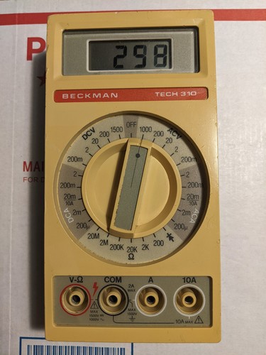 Beckman tech 310 digital - tech,