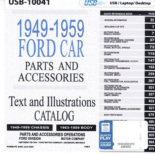 1949 1959 ford car factory - 1949-1959,