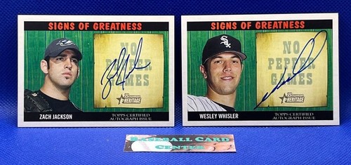 2005 bowman heritage signs - bowman, of