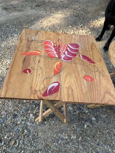 Rare handmade cedar folding - rare,