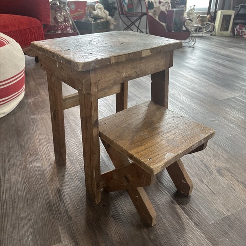 Vintage wooden two - vintage, step