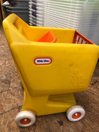 Vintage little tikes yellow - little,
