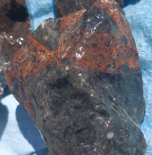 1lb volcanic glass obsidian - volcanic,