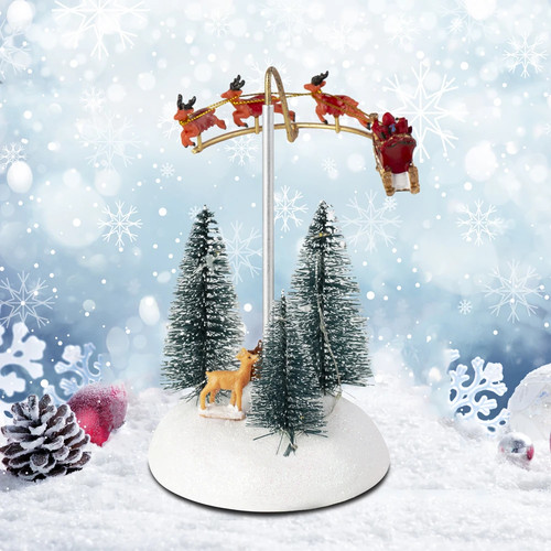 Animated christmas village - animated,